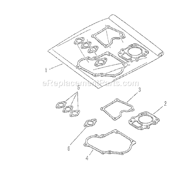 Page I Diagram and Parts List for 1532-1  Briggs and Stratton Generator